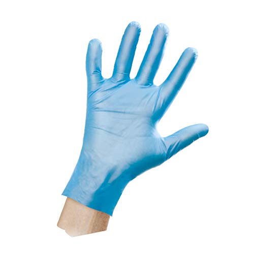GUANTI POLIPRO AZZURRI S X100